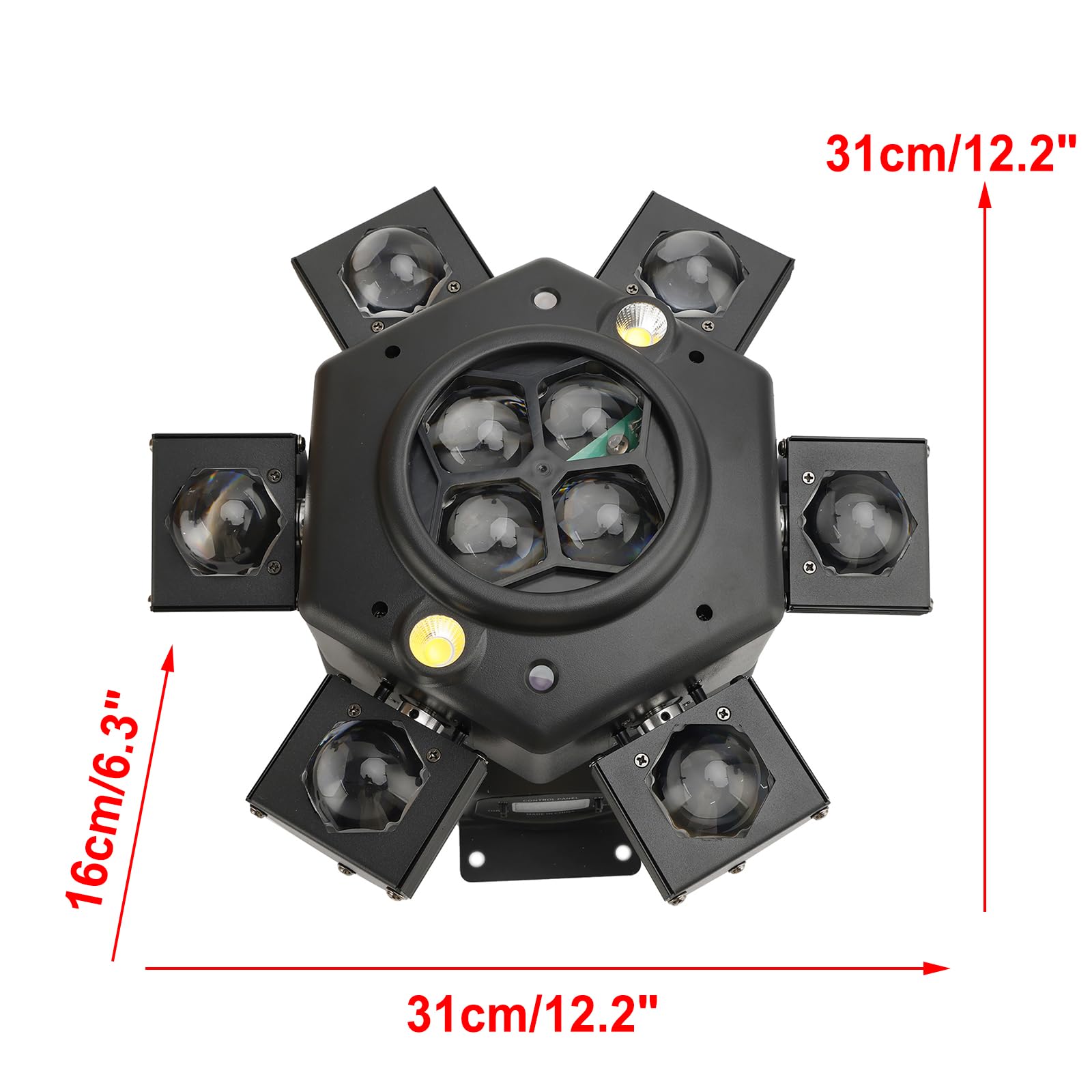 Amazon.co.jp: Frezon 150W 舞台照明 ムービングライト LED RGBW 23/8